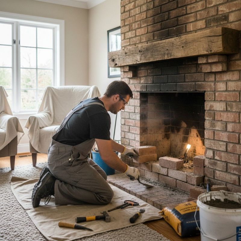 Contact About Fireplace Mortar Repair