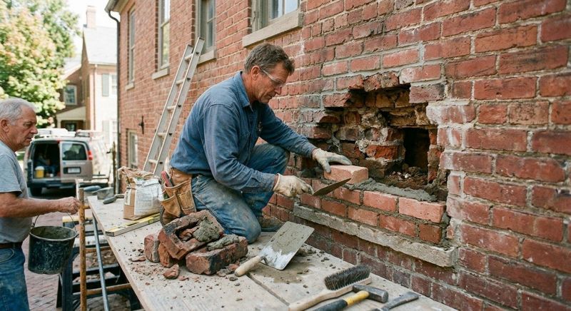 Brick Border Installation in Norwalk, CT
