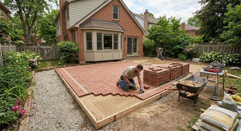 Brick Paving Installation in Fairfield County, CT